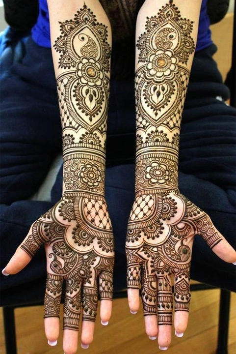 Indo-Arabic Mehndi